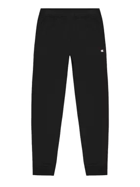 Champion men's sports trousers with pockets and elasticated ankle 218344 KK001 black