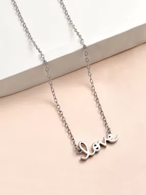 Deal Of The Month - Love Pendant With Chain