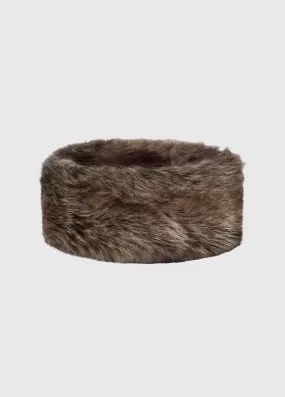 Faux Ladies Fur Headband - Elk