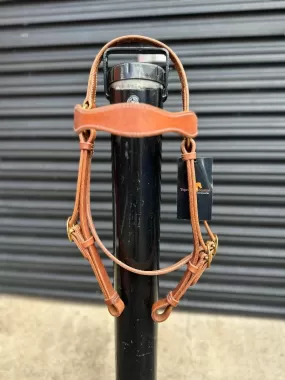 Toprail Equine Bridle Barcoo with Shaped Browband