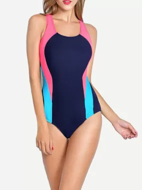 Women Sports One Piece Swimwear